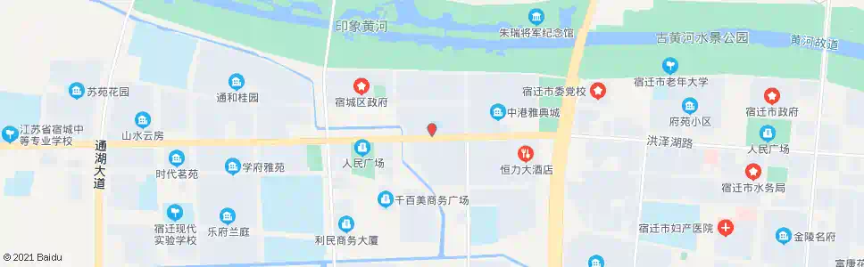 宿迁康庭名苑_公交站地图_宿迁公交_妙搜公交查询2024