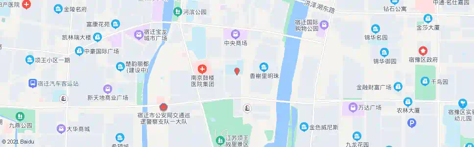 宿迁市实小南门_公交站地图_宿迁公交_妙搜公交查询2024