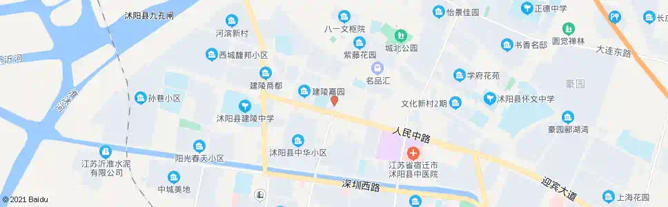 宿迁五交化市场_公交站地图_宿迁公交_妙搜公交查询2024