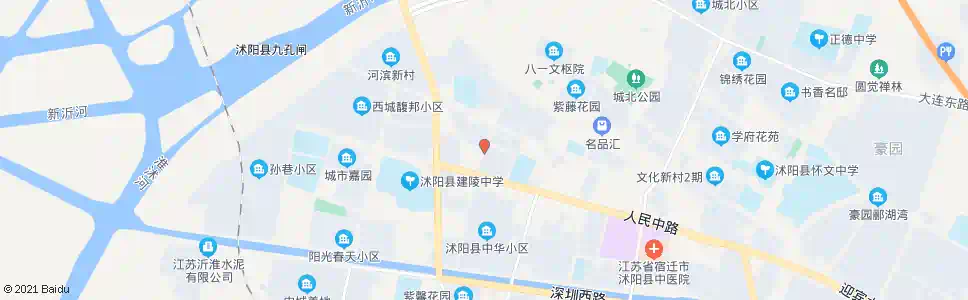 宿迁建陵公园_公交站地图_宿迁公交_妙搜公交查询2024