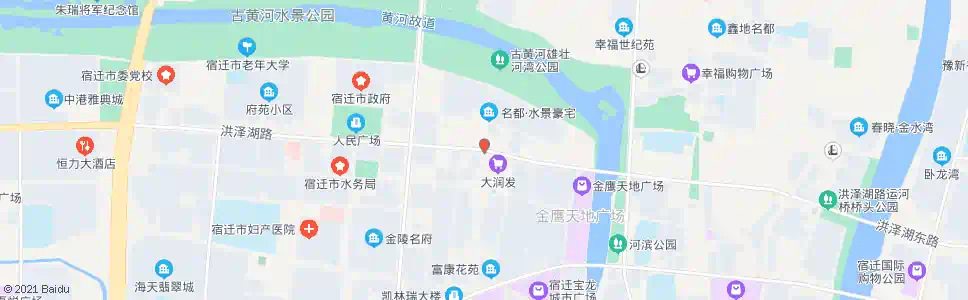 宿迁大润发超市_公交站地图_宿迁公交_妙搜公交查询2024