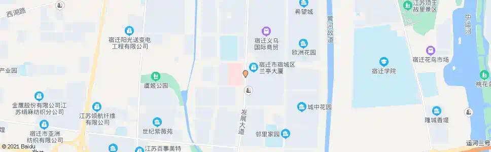 宿迁钟吾医院东门_公交站地图_宿迁公交_妙搜公交查询2024