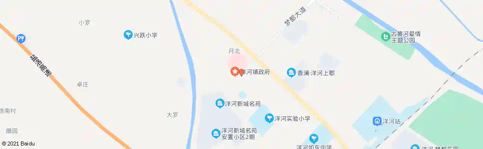 宿迁洋河新区人民医院_公交站地图_宿迁公交_妙搜公交查询2024