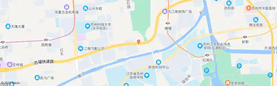 苏州晋源路青石路东_公交站地图_苏州公交_妙搜公交查询2024