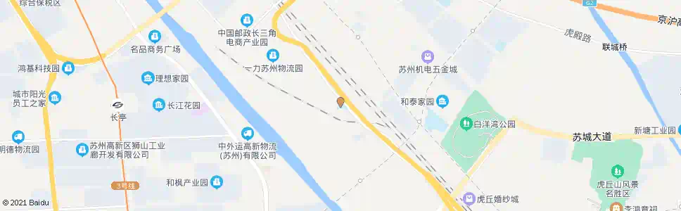 苏州中心桥西_公交站地图_苏州公交_妙搜公交查询2024