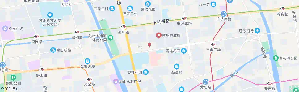 苏州馨泓桥东_公交站地图_苏州公交_妙搜公交查询2024