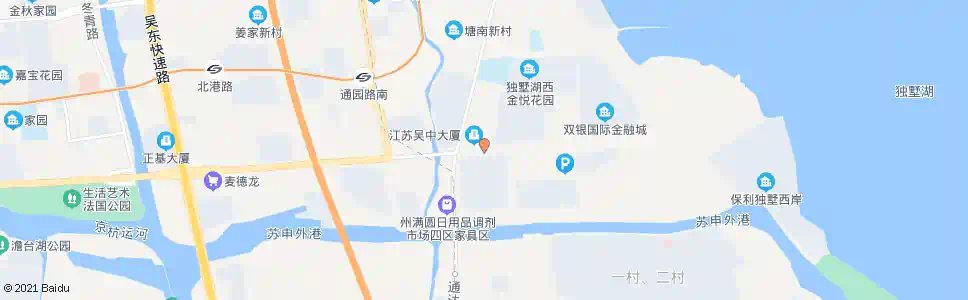 苏州通达路_公交站地图_苏州公交_妙搜公交查询2024