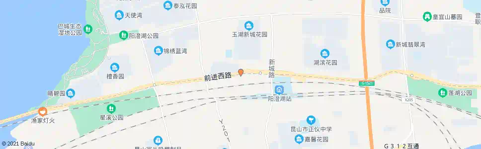 苏州城铁阳澄湖站_公交站地图_苏州公交_妙搜公交查询2024