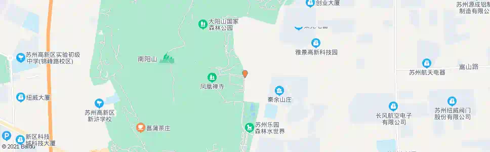 苏州凤凰寺_公交站地图_苏州公交_妙搜公交查询2024