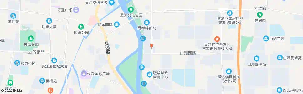 苏州卓锦花园_公交站地图_苏州公交_妙搜公交查询2024