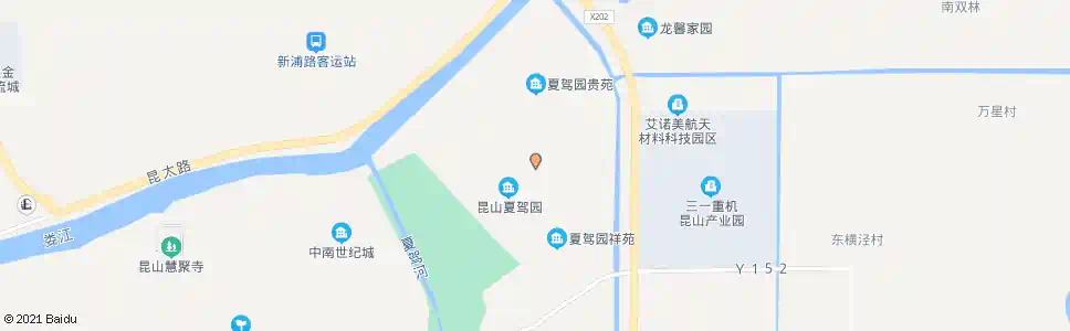 苏州夏驾园华苑_公交站地图_苏州公交_妙搜公交查询2024