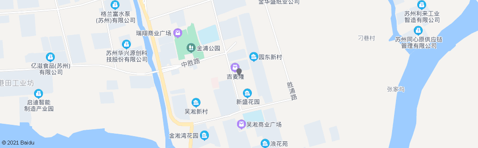 苏州胜浦商贸市场(东行)_公交站地图_苏州公交_妙搜公交查询2024