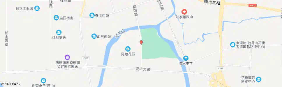 苏州陈巷花园_公交站地图_苏州公交_妙搜公交查询2024