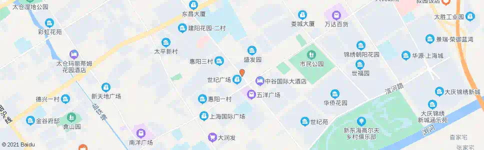 苏州开发大厦东仓路_公交站地图_苏州公交_妙搜公交查询2024