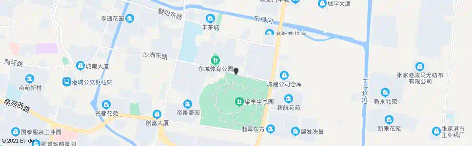 苏州梁丰生态园北门_公交站地图_苏州公交_妙搜公交查询2024