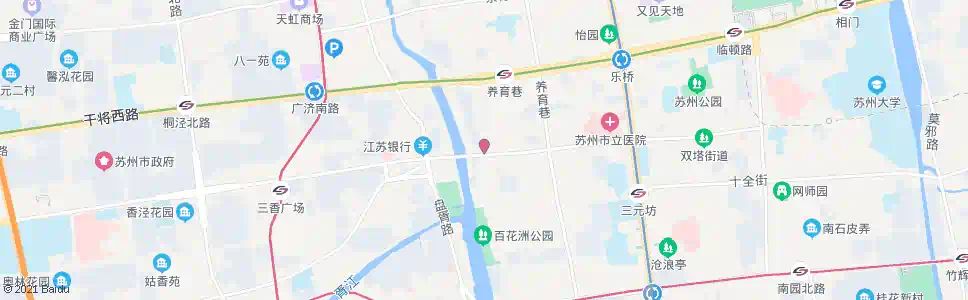 苏州学士街_公交站地图_苏州公交_妙搜公交查询2024