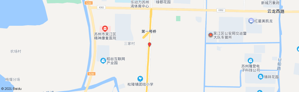 苏州接架桥2_公交站地图_苏州公交_妙搜公交查询2024