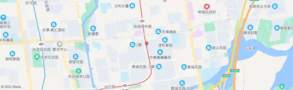 苏州采莲路古元路北_公交站地图_苏州公交_妙搜公交查询2024