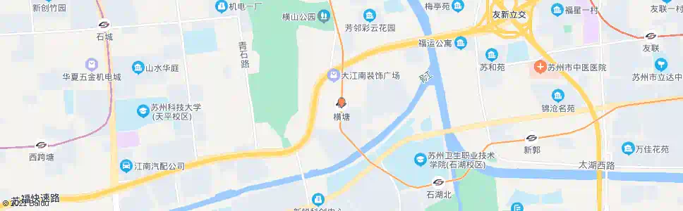 苏州横塘_公交站地图_苏州公交_妙搜公交查询2024