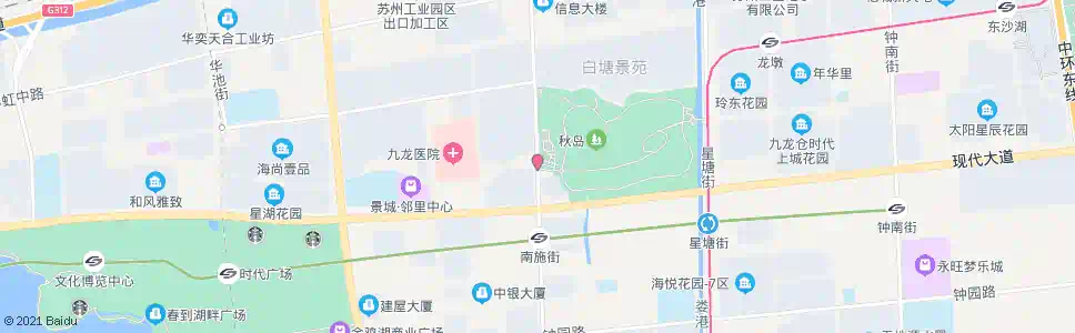 苏州白塘公园_公交站地图_苏州公交_妙搜公交查询2024