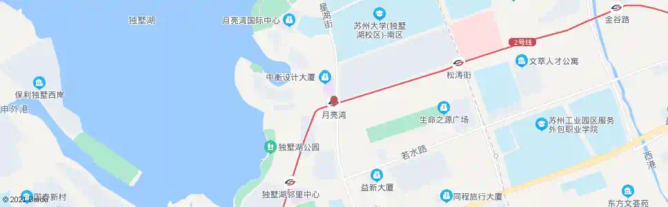 苏州月亮湾站_公交站地图_苏州公交_妙搜公交查询2024