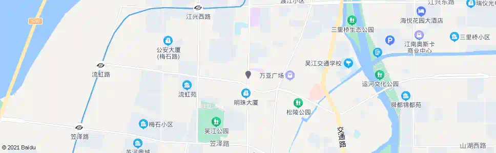 苏州苏宁电器_公交站地图_苏州公交_妙搜公交查询2024