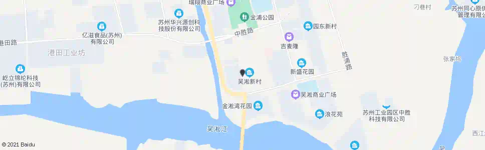 苏州吴淞幼儿园_公交站地图_苏州公交_妙搜公交查询2024