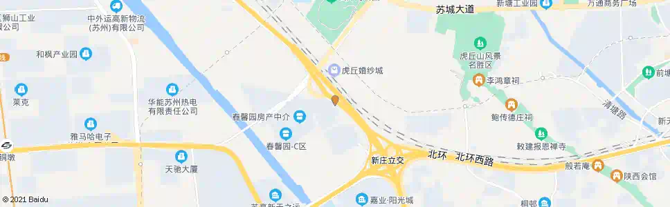 苏州黄家庄_公交站地图_苏州公交_妙搜公交查询2024