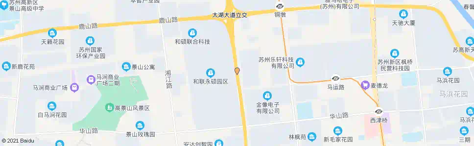 苏州名硕_公交站地图_苏州公交_妙搜公交查询2024