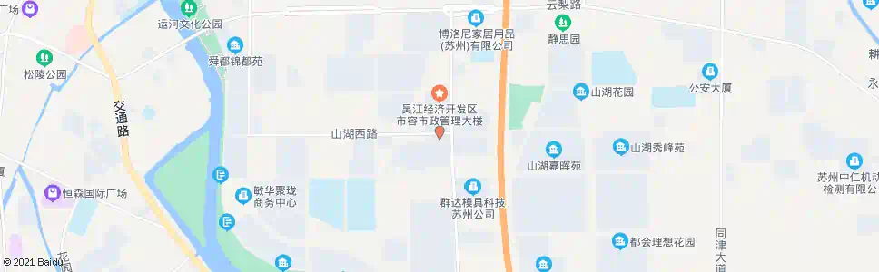 苏州三进光电_公交站地图_苏州公交_妙搜公交查询2024