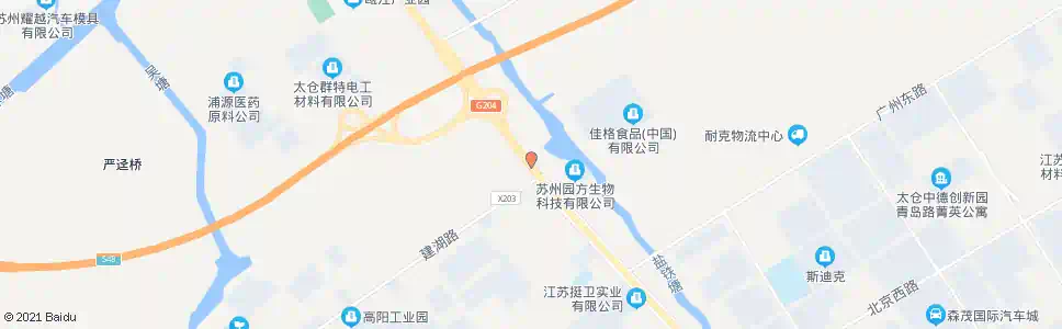 苏州湖川塘桥_公交站地图_苏州公交_妙搜公交查询2024