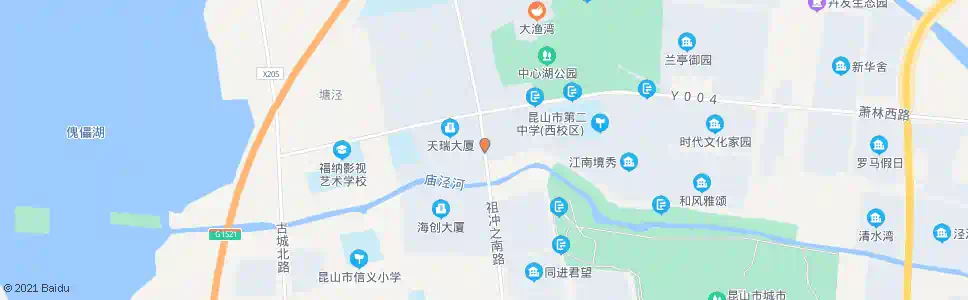 苏州清华科技园_公交站地图_苏州公交_妙搜公交查询2024