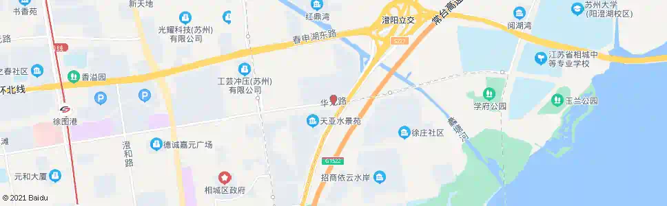 苏州华元路227省道西_公交站地图_苏州公交_妙搜公交查询2024