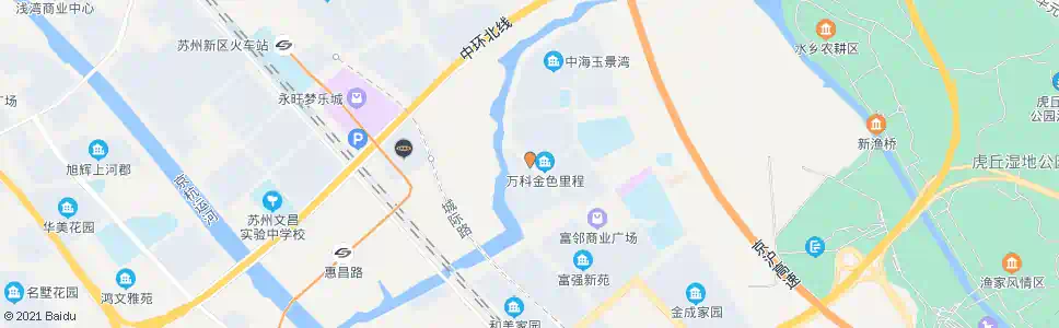 苏州陆步桥北_公交站地图_苏州公交_妙搜公交查询2024