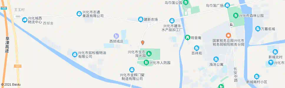 泰州北郊停车场_公交站地图_泰州公交_妙搜公交查询2024