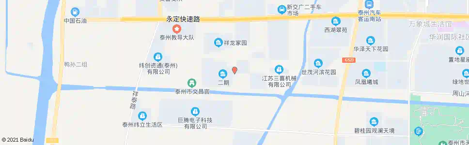 泰州龙凤村_公交站地图_泰州公交_妙搜公交查询2024