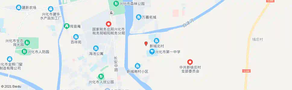 泰州福利院_公交站地图_泰州公交_妙搜公交查询2024