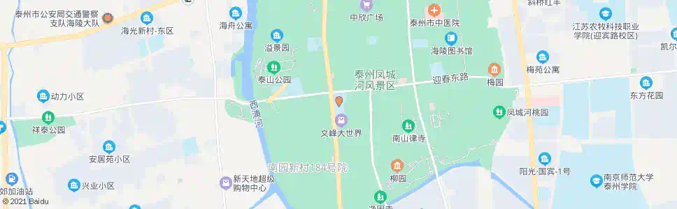 泰州海陵学校_公交站地图_泰州公交_妙搜公交查询2024