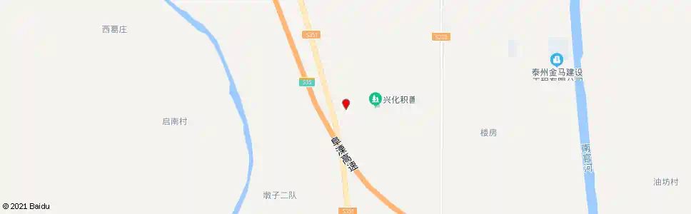 泰州院墙村_公交站地图_泰州公交_妙搜公交查询2024