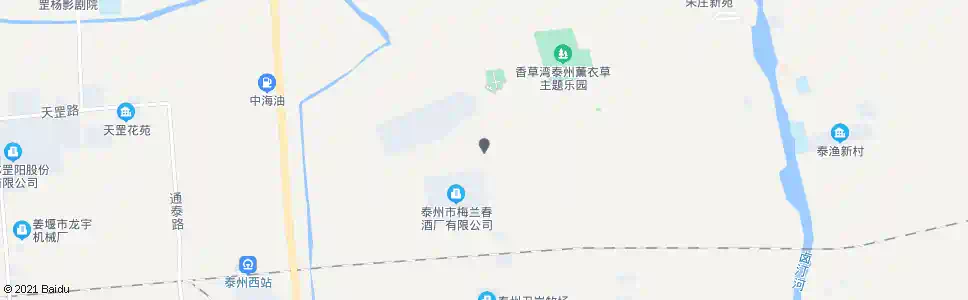 泰州麒麟村_公交站地图_泰州公交_妙搜公交查询2024