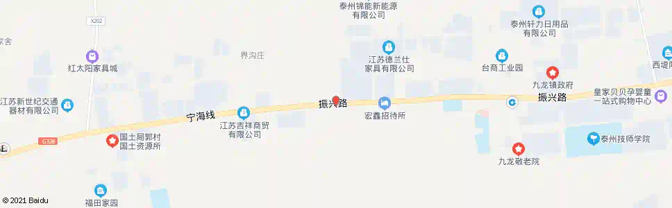 泰州泰州市标牌厂_公交站地图_泰州公交_妙搜公交查询2024