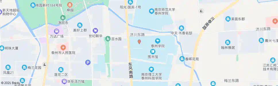 泰州体育场_公交站地图_泰州公交_妙搜公交查询2024