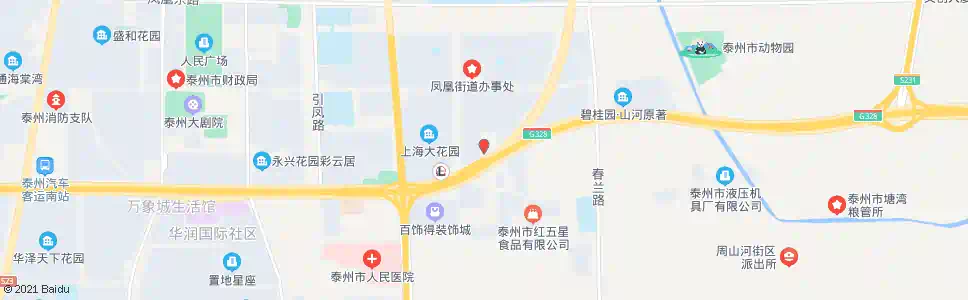 泰州塘湾卫生院_公交站地图_泰州公交_妙搜公交查询2024