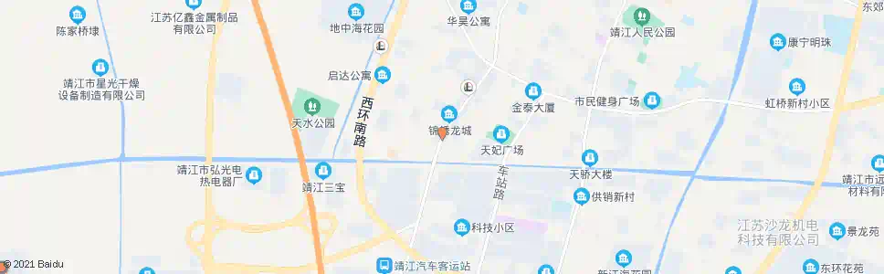 泰州渔婆桥_公交站地图_泰州公交_妙搜公交查询2024