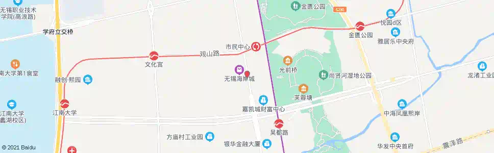 无锡立信大道(方庙路)_公交站地图_无锡公交_妙搜公交查询2024