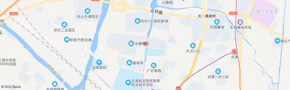 无锡龙塘家园_公交站地图_无锡公交_妙搜公交查询2024