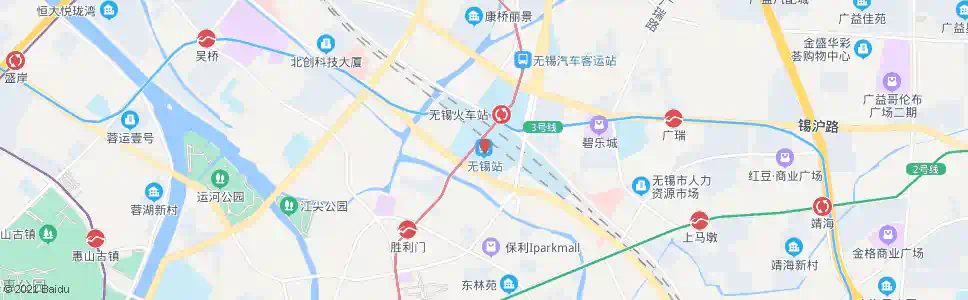 无锡张解村_公交站地图_无锡公交_妙搜公交查询2024