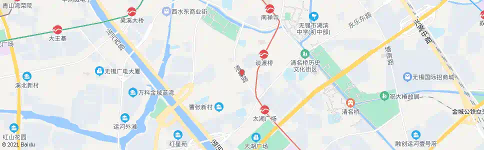 无锡清扬路(永丰路)_公交站地图_无锡公交_妙搜公交查询2024