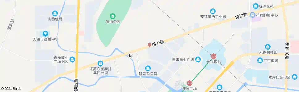 无锡大厍头_公交站地图_无锡公交_妙搜公交查询2024