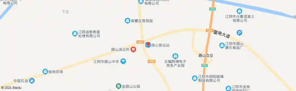 无锡顾山客运站_公交站地图_无锡公交_妙搜公交查询2024